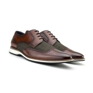 Sapato Casual  Masculino em Couro SLV 13008 CALFANIL