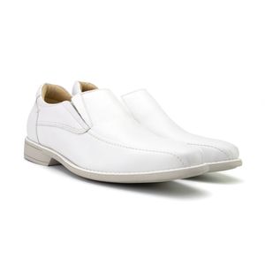 Sapato Social Masculino em Couro SLU 18606 Branco