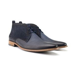 Bota Masculina Derby SLV 13500 NOB/JEANS
