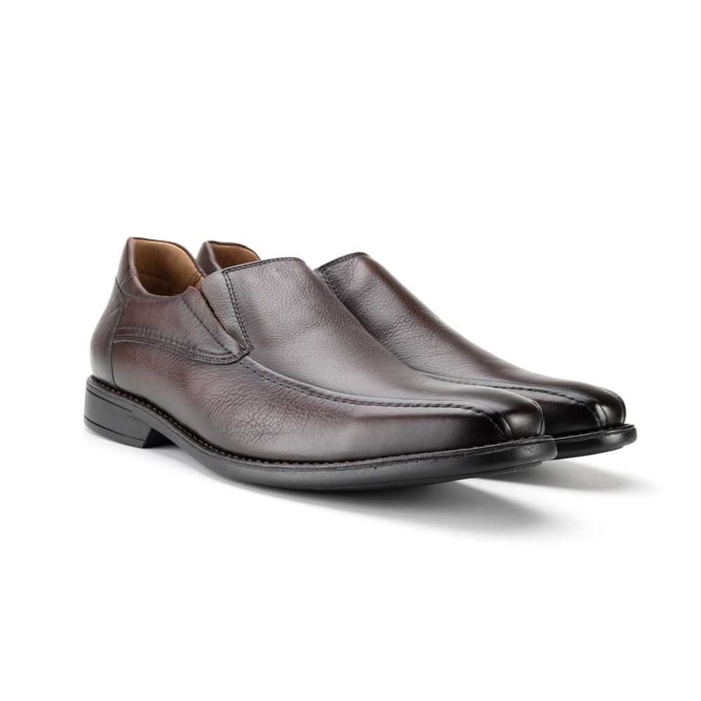 Sapato Social Masculino em Couro SLU 18606 Di Pollini