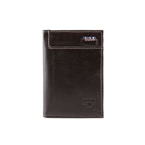 Carteira/Porta Cartão Masculina Di Pollini em Couro  CN 182 TRAVEL