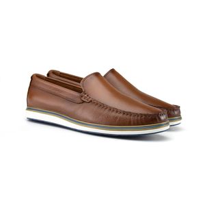 Sapato Mocassim Masculino Di Pollini Couro CCS 900 FLOTER